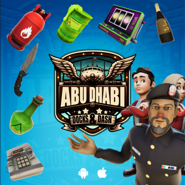 Abu Dhabi Docks N Dash Mobile Game Thumbnail