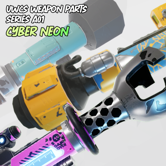 Cyber Neon Weapon Parts Thumbnail