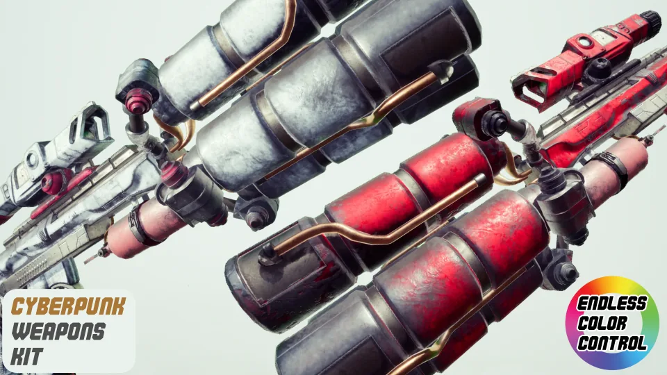 Customizable: Cyberpunk Weapons Kit