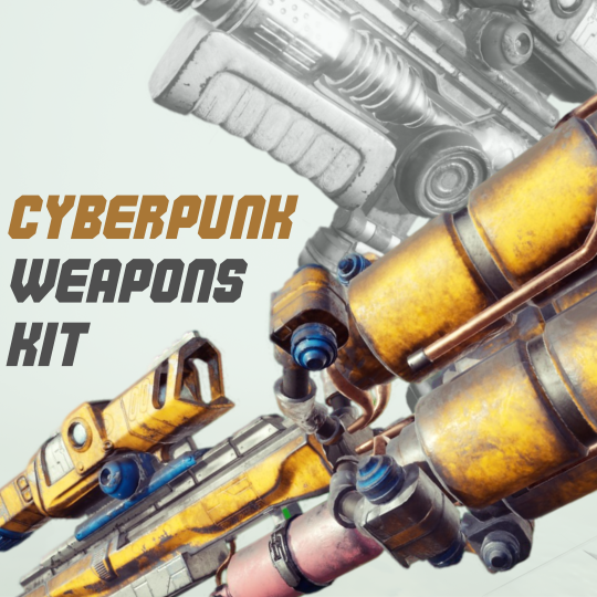 Cyberpunk Weapons Kit Thumbnail