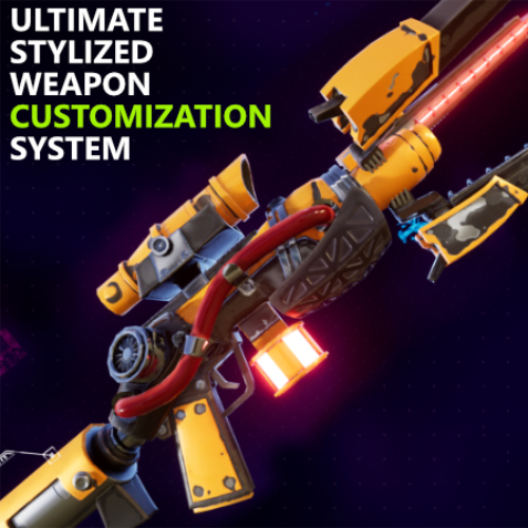 Ultimate Stylized Weapon Customization System Thumbnail